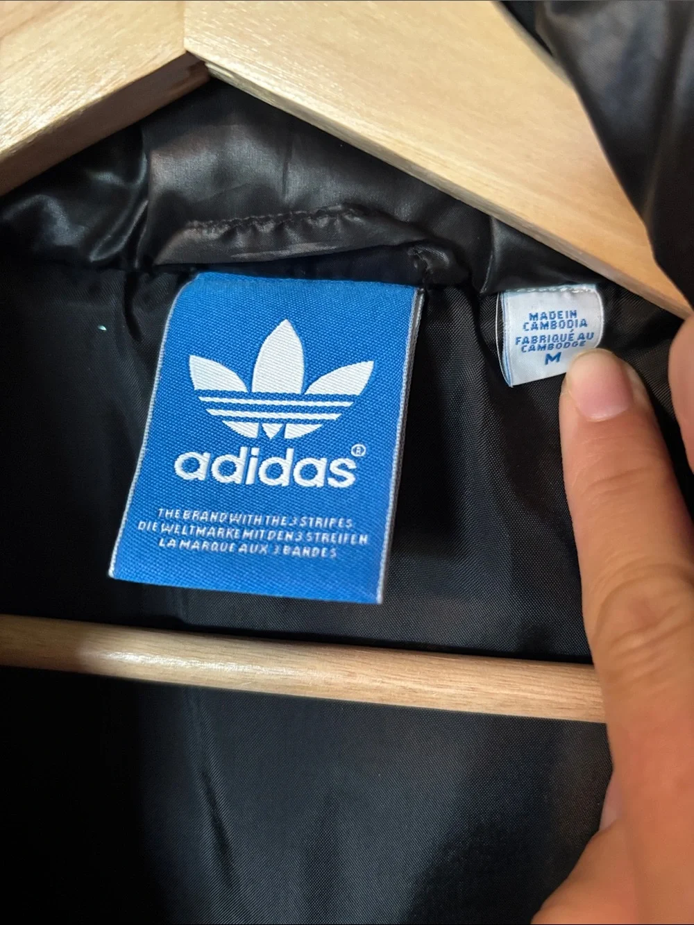 adidas Men’s Black Quilted Puffer Vest Size Medium - Good